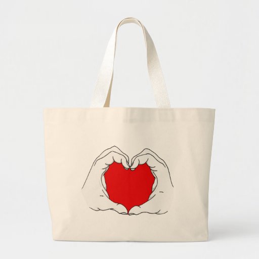 Heart Hands Bags