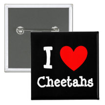 Heart, I , Cheetahs Pins