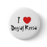 heart, I, Deejay , Reesa buttons