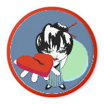 Heart in Hand Fridge Magnets