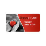 Heart in Hands Labels