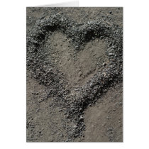 Heart in Rocks and Dirt cards