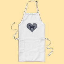 Heart Irish Setter aprons