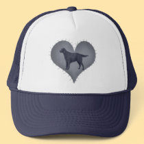 Heart Irish Setter hats