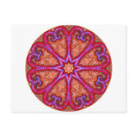 Heart Kaleidoscope Post Card