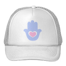 Heart Kamsa Mesh Hats