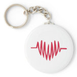 Heart Key Chains
