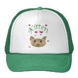 Heart Kitten Hat