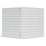 Heart Lace - White Vinyl Binder