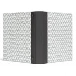 Heart Lace - White with Spine Binders