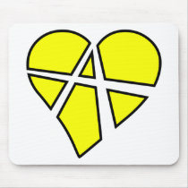 Heart Love Anarchy Symbol Anarchist Anarchism