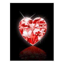 Heart Love Design Post Card