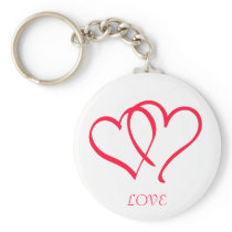heart, LOVE Keychain
