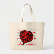 HEART MEDICAL SPECIALTIES CARDIOGRAM BAG