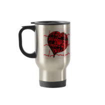 HEART MEDICAL SPECIALTIES CARDIOGRAM COFFEE MUGS