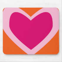 Heart mousepads
