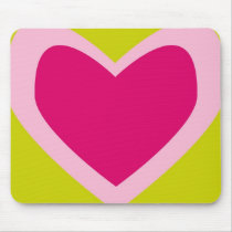 Heart mousepads