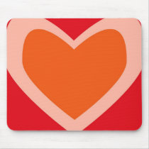 Heart mousepads