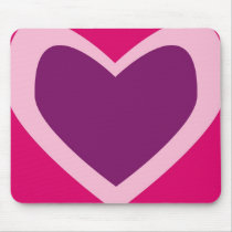Heart mousepads