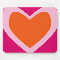 Heart mousepads