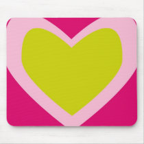 Heart mousepads