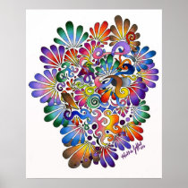 Heart of Colour Posters