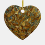 heart of gold christmas ornament