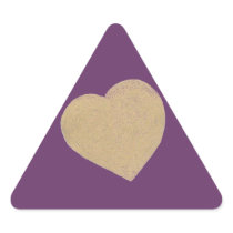 Heart of Gold Stickers