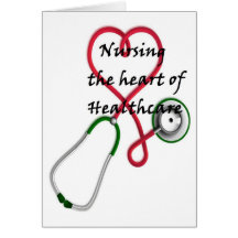 Heart of Healthcare Greeting Card