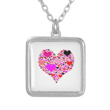 Heart of hearts personalised necklace