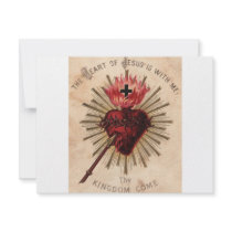 Heart of Jesus (small) Invite