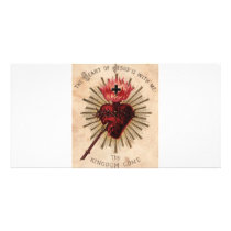 Heart of Jesus (small) Photo Greeting Card