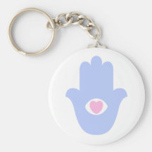 Heart of Miriam Hamsa Key Chains