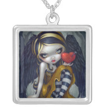 Heart of Nails NECKLACE gothic valentine fairy