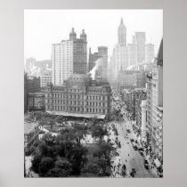 Heart of New York City: 1908 Poster