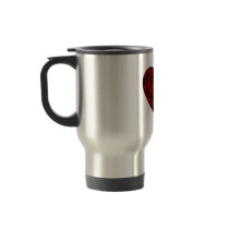 Heart of Roses Travel Mugs