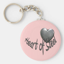 Heart of Steel Keychain