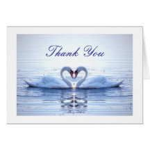 Heart of Swans Card