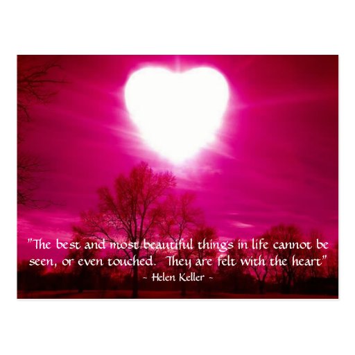 Heart on Fire - Postcard