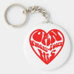 Heart Open 24 Hours Key Chains
