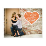 Heart  |  Photo Save the Date Postcard
