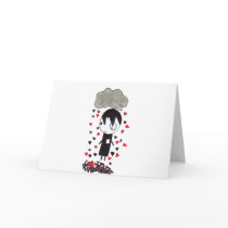 Heart Pile Cards