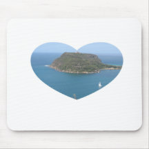 Heart Pittwater Mousepads