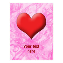 Heart Post Card