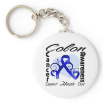 Heart Ribbon - Colon Cancer Awareness