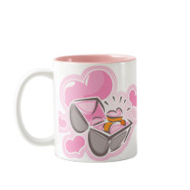 Heart Ring Custom Keepsake Mugs