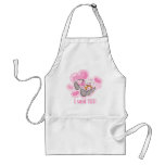 Heart Ring I Said Yes aprons