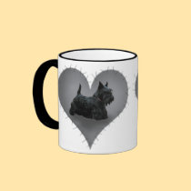 Heart Scottie mugs