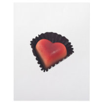 Heart shaped chocolate