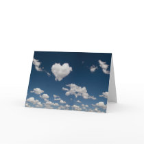 Heart shaped cloud